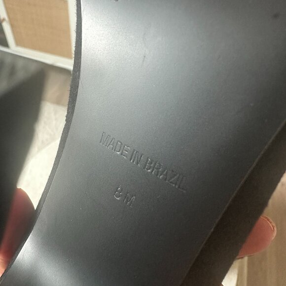 Steve Madden Suede Black Zana Sculpted Heel Pointed-Toe Pumps Dress Shoe Size 8M - Picture 7 of 9